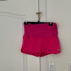 Roxy Pink Swim Shorts with Vibrant Style
